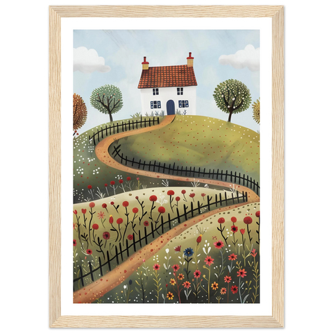 Sentier fleuri