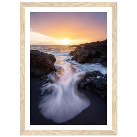 Vague au crépuscule