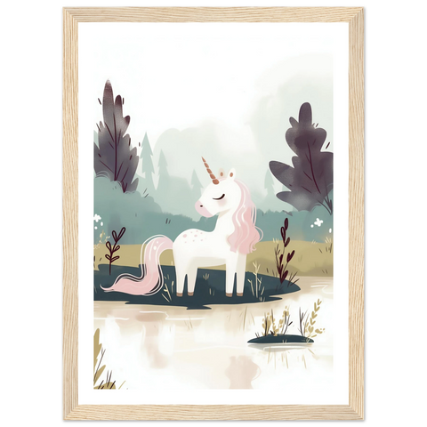 Rêverie douce licorne