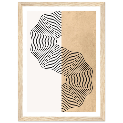 Ondulations contrastées