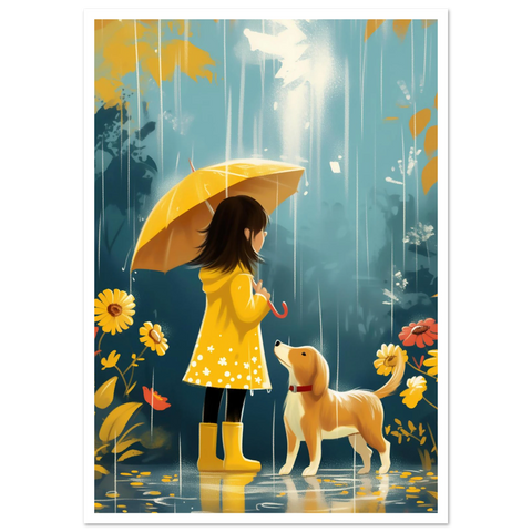 Promenade sous la pluie #
